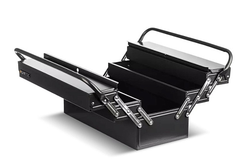 Ящик для инструмента черный металлический раздвижной 530x200x200 мм RUNTEC Ящик для инструмента черный металлический раздвижной 530x200x200 мм RUNTEC