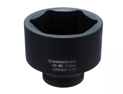 Головка торцевая ударная 1 1/2" 110 мм, 6 гр. GARWIN PRO Головка торцевая ударная 1 1/2" 110 мм, 6 гр. GARWIN PRO