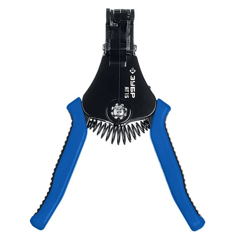 Клещи для снятия изоляции 0,5-6 мм2, стриппер ЗУБР АT-15 Клещи для снятия изоляции 0,5-6 мм2, стриппер ЗУБР АT-15