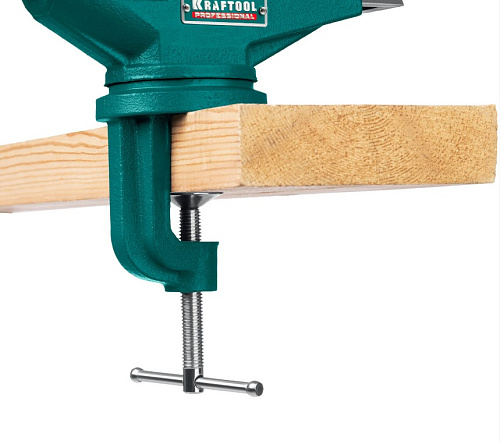 Тиски слесарные 65 мм прецизионные на струбцине KRAFTOOL Mini Тиски слесарные 65 мм прецизионные на струбцине KRAFTOOL Mini