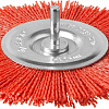 Щетка дисковая 125 мм для дрели, нейлоновая проволока ЗУБР Щетка дисковая 125 мм для дрели, нейлоновая проволока ЗУБР