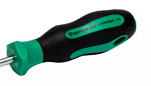 Отвертка с прямым шлицем SL4.0 125 мм с узким жалом GARWIN Отвертка с прямым шлицем SL4.0 125 мм с узким жалом GARWIN