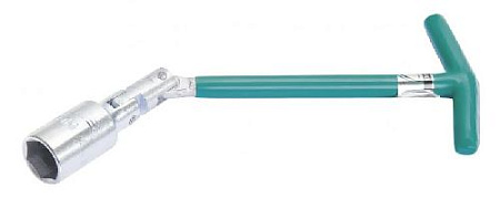 Ключ свечной 21 мм L=250 мм карданный STELS Ключ свечной 21 мм L=250 мм карданный STELS