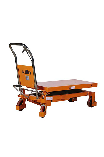 Стол подъемный гидравлический передвижной 1000 кг 380-1000 мм (1016х510 мм) XILIN SP1000 Стол подъемный гидравлический передвижной 1000 кг 380-1000 мм (1016х510 мм) XILIN SP1000