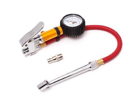 Пистолет для подкачки шин с манометром и насадкой для грузовых колес Partner STG-04 Пистолет для подкачки шин с манометром и насадкой для грузовых колес Partner STG-04