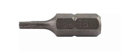 Бита Torx 8 L=25 мм с отверстием (1/4" HEX) Licota Бита Torx 8 L=25 мм с отверстием (1/4" HEX) Licota