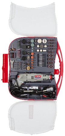 Гравер электрический с набором мини-насадок в кейсе 219 предметов ЗУБР Гравер электрический с набором мини-насадок в кейсе 219 предметов ЗУБР