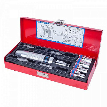 Отвертка ударная с набором бит 10 предм. KING TONY Отвертка ударная с набором бит 10 предм. KING TONY