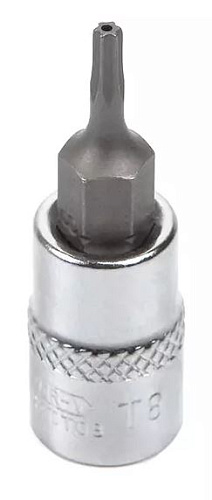 Головка торцевая со вставкой torx с отверстием 1/4" T9H, 37 мм Licota Головка торцевая со вставкой torx с отверстием 1/4" T9H, 37 мм Licota