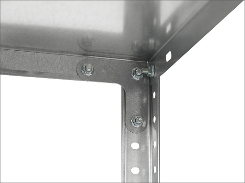 Стеллаж металлический ES 150KD/75Х30/4 оцинкованный Стеллаж металлический ES 150KD/75Х30/4 оцинкованный