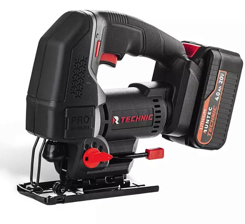 Лобзик аккумуляторный 20 В, Li-Ion, 2*4 Ач, 700 Вт, в кейсе RUNTEC TECHNIC Лобзик аккумуляторный 20 В, Li-Ion, 2*4 Ач, 700 Вт, в кейсе RUNTEC TECHNIC
