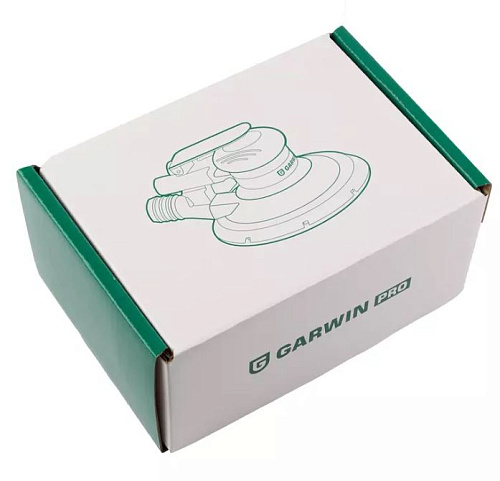 Шлифмашина эксцентриковая пневматическая 12000 об/мин, 150 мм, ход 5 мм GARWIN Шлифмашина эксцентриковая пневматическая 12000 об/мин, 150 мм, ход 5 мм GARWIN