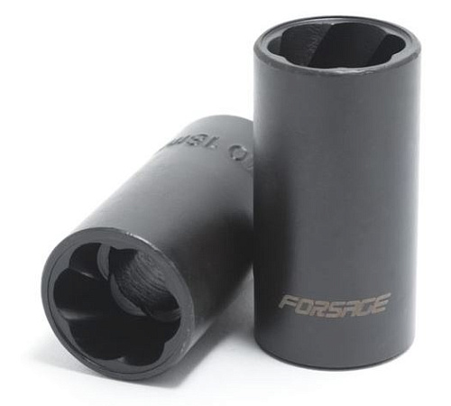 Головка-экстрактор для поврежденных болтов и гаек 21 мм 1/2" Forsage F-90621 Головка-экстрактор для поврежденных болтов и гаек 21 мм 1/2" Forsage F-90621