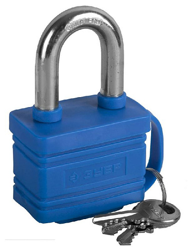 Замок навесной 40 мм всепогодный ЗУБР Замок навесной 40 мм всепогодный ЗУБР