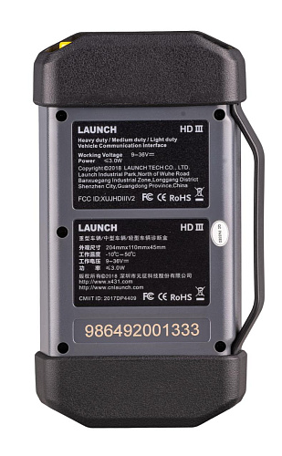 Сканер диагностический Launch X-431 PRO3 HD v.5.0 SE (Version 2022) для грузовых автомобилей Сканер диагностический Launch X-431 PRO3 HD v.5.0 SE (Version 2022) для грузовых автомобилей