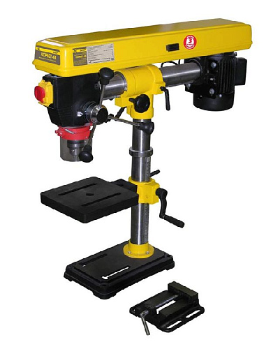 Станок сверлильный 550 Вт, 16 мм, 5 скор, 460-2890 об/мин, с тисками Энкор КОРВЕТ-48 Станок сверлильный 550 Вт, 16 мм, 5 скор, 460-2890 об/мин, с тисками Энкор КОРВЕТ-48