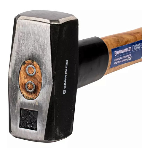 Кувалда 4,0 кг с деревянной рукояткой (гикори) GARWIN Кувалда 4,0 кг с деревянной рукояткой (гикори) GARWIN