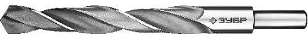 Сверло по металлу ц/х средней серии 14,0 В Р6М5 проточенный хвостовик Зубр ПРОФ-В Сверло по металлу ц/х средней серии 14,0 В Р6М5 проточенный хвостовик Зубр ПРОФ-В