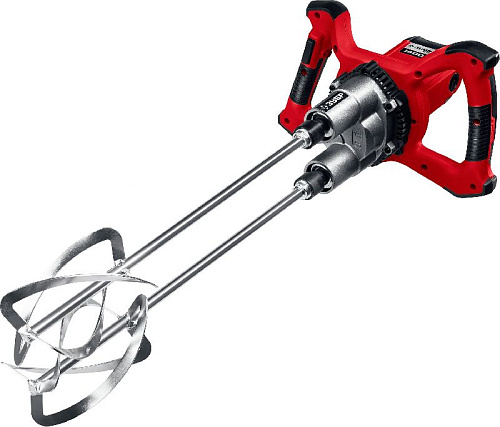 Миксер строительный 1400 Вт двойной, 0-520 об/мин, перемешивание "сверху-вниз" ЗУБР Миксер строительный 1400 Вт двойной, 0-520 об/мин, перемешивание "сверху-вниз" ЗУБР