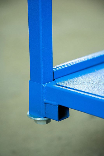 Тележка платформенная 435 кг (600Х900 мм) TOR ТП-2 (резиновые колеса) Тележка платформенная 435 кг (600Х900 мм) TOR ТП-2 (резиновые колеса)