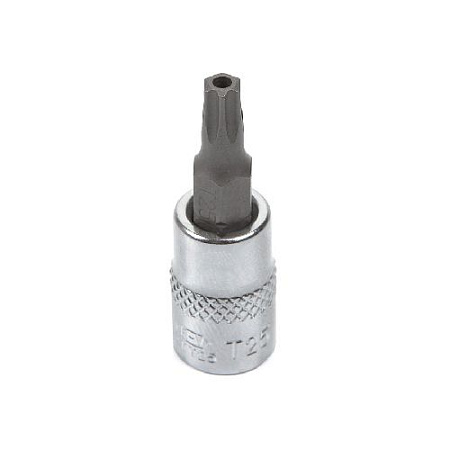 Головка торцевая со вставкой torx с отверстием 1/4" T25H, 37 мм Licota Головка торцевая со вставкой torx с отверстием 1/4" T25H, 37 мм Licota