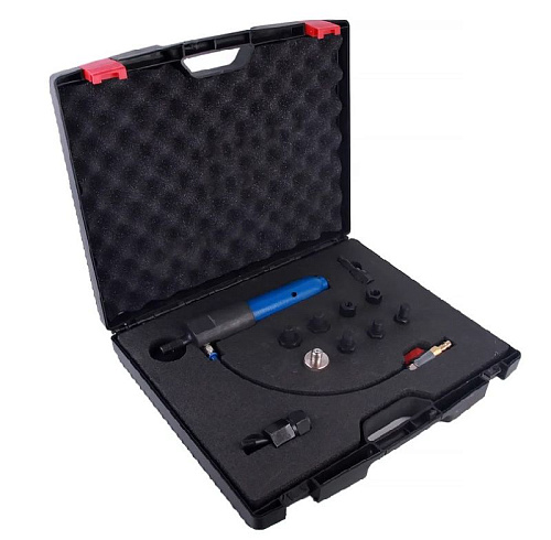 Съемник дизельных форсунок пневматический с набором адаптеров ОДА Сервис Съемник дизельных форсунок пневматический с набором адаптеров ОДА Сервис