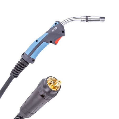 Горелка полуавтоматическая MIG-15 5м 180 А возд/охл Varteg Горелка полуавтоматическая MIG-15 5м 180 А возд/охл Varteg