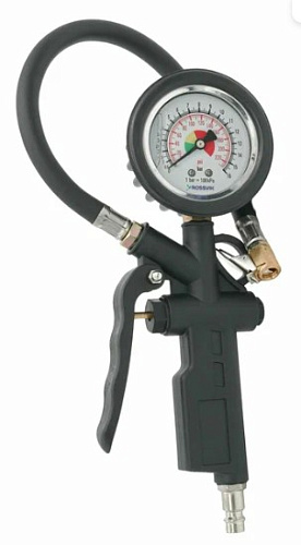 Пистолет для подкачки шин с гидрозаполненным манометром 16 бар ROSSVIK Пистолет для подкачки шин с гидрозаполненным манометром 16 бар ROSSVIK