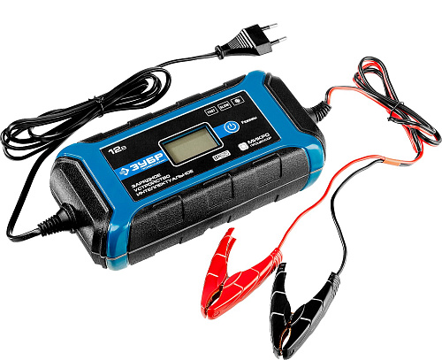 Зарядное устройство автомобильное 12 В, 8А, IP65 ЗУБР ЗУ-160 Зарядное устройство автомобильное 12 В, 8А, IP65 ЗУБР ЗУ-160