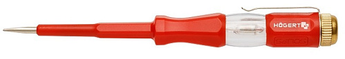 Отвертка индикаторная 100-500 В, 140 мм, SL3 HOEGERT Отвертка индикаторная 100-500 В, 140 мм, SL3 HOEGERT
