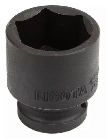 Головка торцевая ударная 1/2" 26 мм, 6 гр., CrMo Licota Головка торцевая ударная 1/2" 26 мм, 6 гр., CrMo Licota