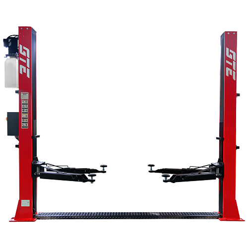 Подъемник 2-стоечный 4,0 т с нижней синхронизацией, электр.спуск 220 В GTE Подъемник 2-стоечный 4,0 т с нижней синхронизацией, электр.спуск 220 В GTE