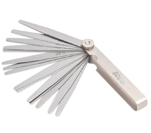 Набор щупов 0,05-1,00 мм (20 шт) 100 мм AVS GB-20 Набор щупов 0,05-1,00 мм (20 шт) 100 мм AVS GB-20