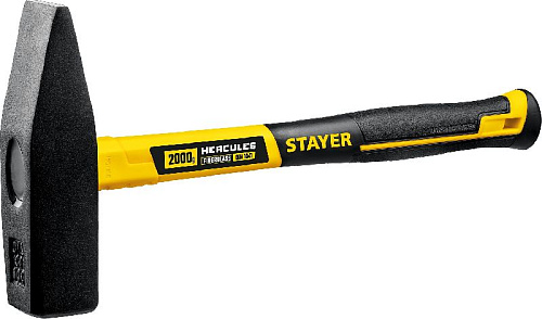 Молоток 2000 гр с фиберглассовой рукояткой STAYER Fiberglass Молоток 2000 гр с фиберглассовой рукояткой STAYER Fiberglass