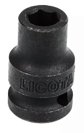 Головка торцевая ударная 3/8" 8 мм, 6 гр., CrMo Licota Головка торцевая ударная 3/8" 8 мм, 6 гр., CrMo Licota