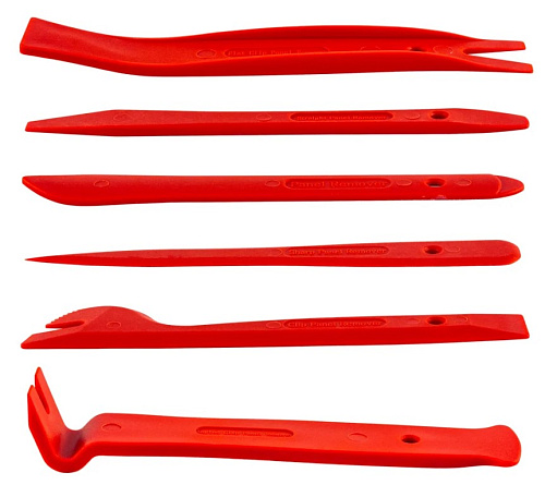 Набор съемников панелей салона 6 предм. Thorvik AURTS6 Набор съемников панелей салона 6 предм. Thorvik AURTS6