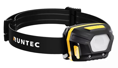 Фонарь налобный аккумуляторный 260 лм, 4 режима RUNTEC Фонарь налобный аккумуляторный 260 лм, 4 режима RUNTEC