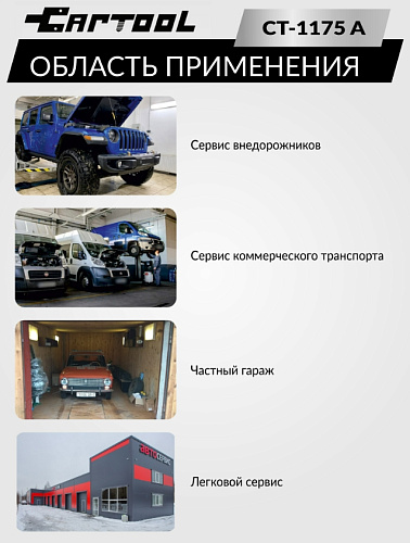 Набор для проверки утечек CO2 в систему охлаждения расширенный CAR-TOOL CT-1175A Набор для проверки утечек CO2 в систему охлаждения расширенный CAR-TOOL CT-1175A