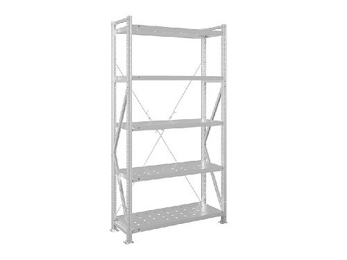 Стеллаж металлический MS U 2000x1000x400/5 перфорированные полки Стеллаж металлический MS U 2000x1000x400/5 перфорированные полки