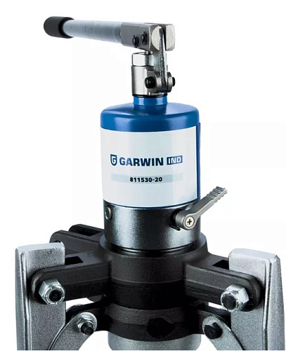 Съёмник гидравлический со встроенным насосом самоцентрирующийся 20 т GARWIN Съёмник гидравлический со встроенным насосом самоцентрирующийся 20 т GARWIN