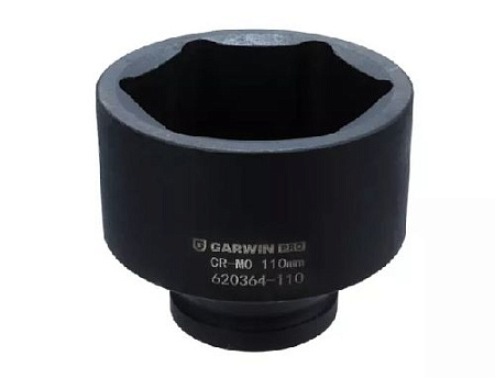 Головка торцевая ударная 1 1/2" 110 мм, 6 гр. GARWIN PRO Головка торцевая ударная 1 1/2" 110 мм, 6 гр. GARWIN PRO