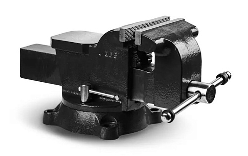 Тиски слесарные 125 мм усиленные, поворотные RUNTEC TECHNIC Тиски слесарные 125 мм усиленные, поворотные RUNTEC TECHNIC