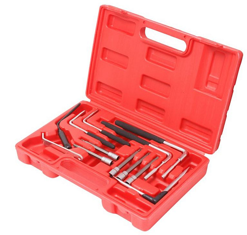 Набор приспособлений для демонтажа подушки безопасности 12 предм в кейсе Forsage F-04D2025 Набор приспособлений для демонтажа подушки безопасности 12 предм в кейсе Forsage F-04D2025