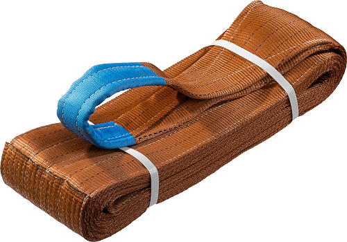 Строп текстильный петлевой г/п 6 т, длина 6 м, коричневый ЗУБР СТП-6/6 Строп текстильный петлевой г/п 6 т, длина 6 м, коричневый ЗУБР СТП-6/6