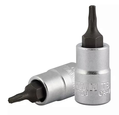 Головка торцевая со вставкой Torx 1/4" T 8, 37 мм GARWIN Головка торцевая со вставкой Torx 1/4" T 8, 37 мм GARWIN