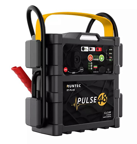 Пусковое устройство аккумуляторное 2400/1600 A, 12/24 В, Pulse 48, RUNTEC Пусковое устройство аккумуляторное 2400/1600 A, 12/24 В, Pulse 48, RUNTEC
