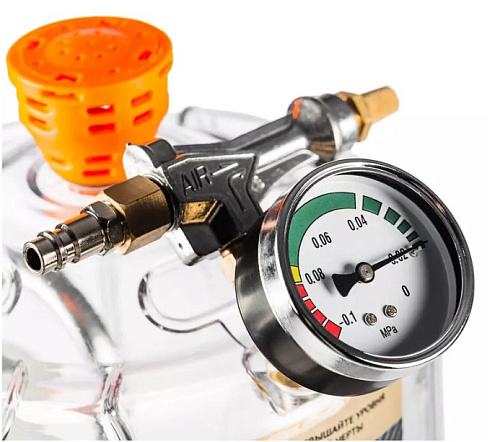 Установка маслосборная 80 л с колбой, воронкой и щупами, нержавейка RUNTEC RT-SS0582 Установка маслосборная 80 л с колбой, воронкой и щупами, нержавейка RUNTEC RT-SS0582