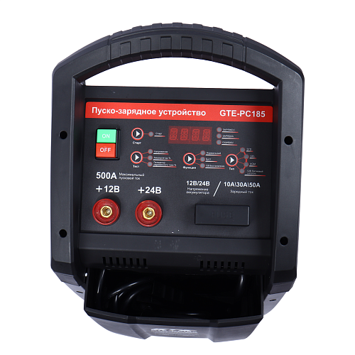 Пуско-зарядное устройство 12/24 В, 500 А, 550Ач GTE Пуско-зарядное устройство 12/24 В, 500 А, 550Ач GTE