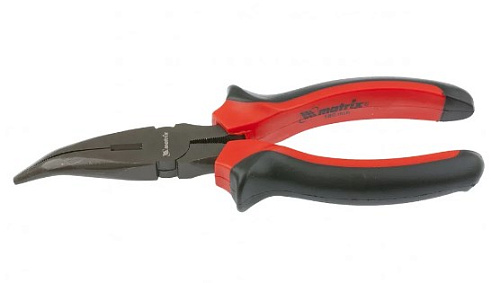 Длинногубцы 200 мм загнутые Black Nickel MATRIX Длинногубцы 200 мм загнутые Black Nickel MATRIX