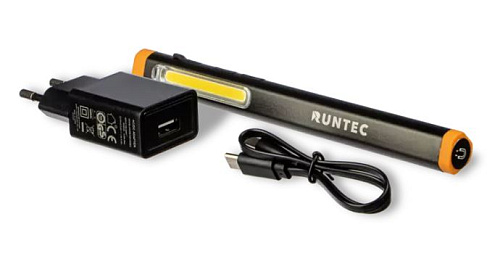 Светильник аккумуляторный портативный 300 лм, 3 Вт, 0,65 Ач RUNTEC Светильник аккумуляторный портативный 300 лм, 3 Вт, 0,65 Ач RUNTEC